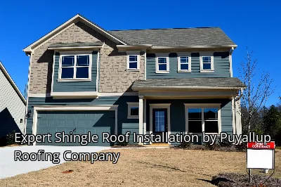 Expert Shingle Roof Installation by Puyallup Roofing Company