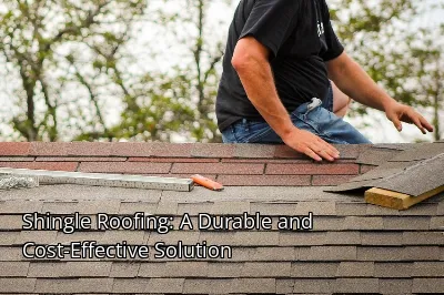 Shingle Roofing: A Durable and Cost-Effective Solution Shingle Roofing: A Durable and Cost-Effective Solution