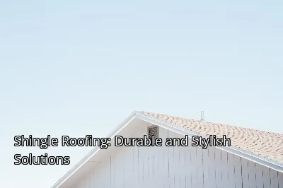 Shingle Roofing: Durable and Stylish Solutions Shingle Roofing: Durable and Stylish Solutions