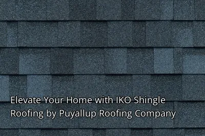 Elevate Your Home with IKO Shingle Roofing by Puyallup Roofing Company