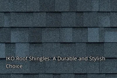 IKO Roof Shingles: A Durable and Stylish Choice