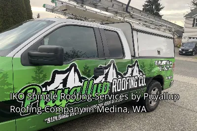 IKO Shingle Roofing Services by Puyallup Roofing Company in Medina, WA