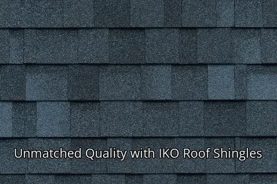 Unmatched Quality with IKO Roof Shingles